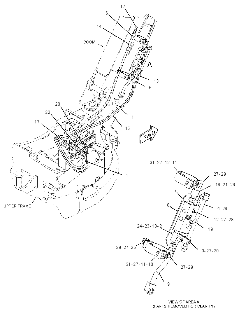 LINES GP-BOOM CHECK VALVE 3794700 CAT