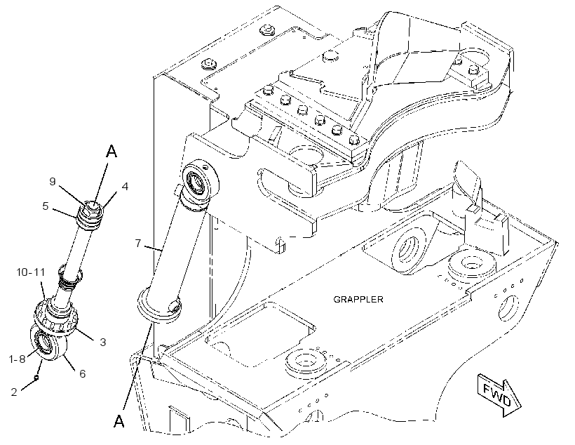 CYLINDER GP-PISTON 4380517 CAT