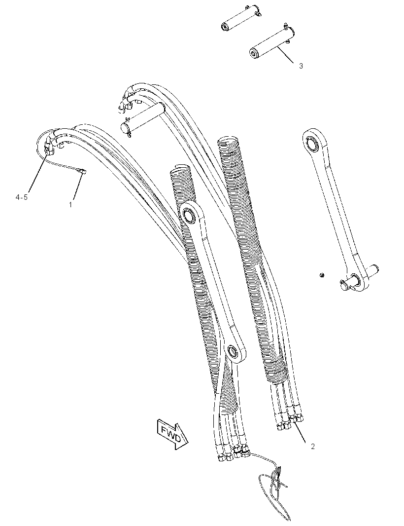 MOUNTING GP-FELLING HEAD 3861383 CAT