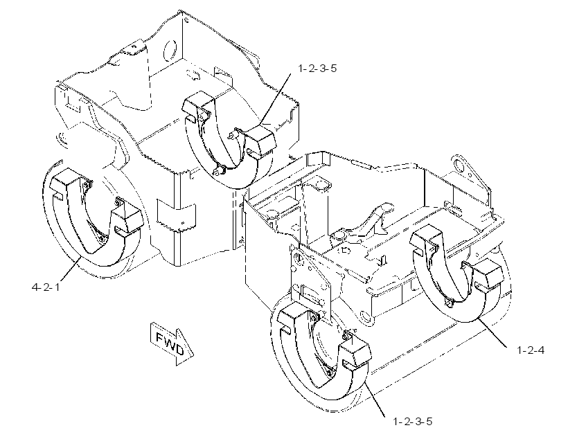 BALLAST GP-FRAME 4445544 CAT