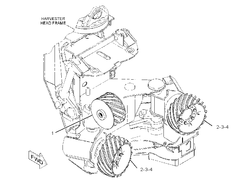 ROLLER GP-FEED 4415994 CAT