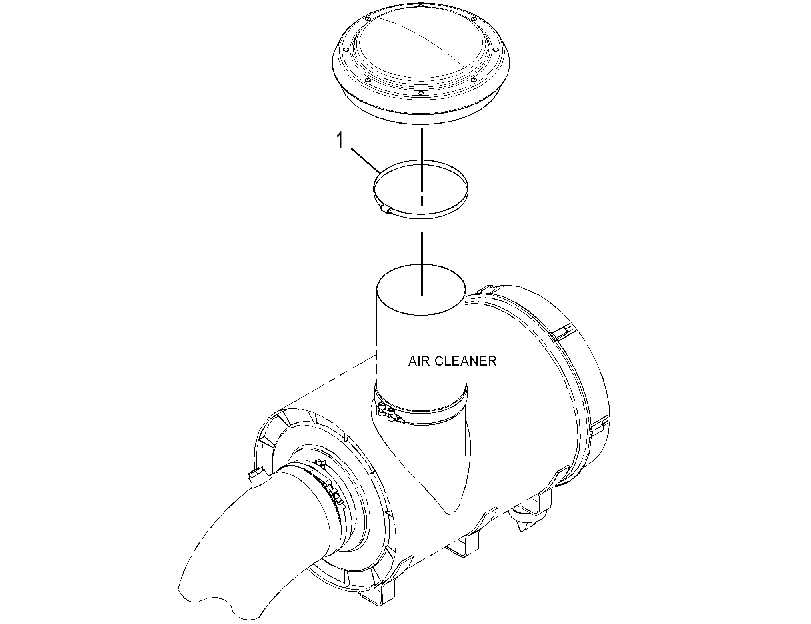CAP GP-AIR CLEANER 2544293 CAT
