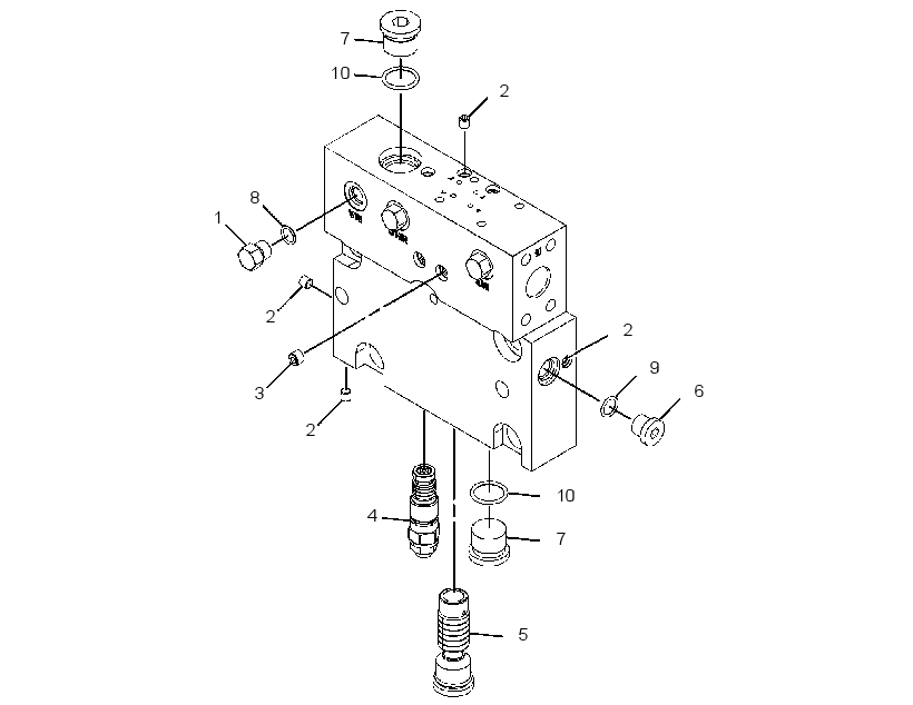 VALVE GP-MANIFOLD & RELIEF 4408285 CAT
