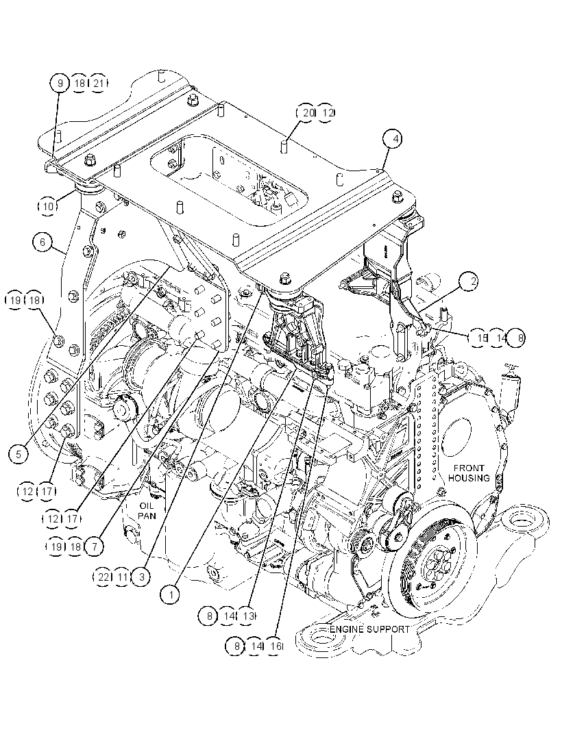 FASTENER GP-CEM 3841346 CAT