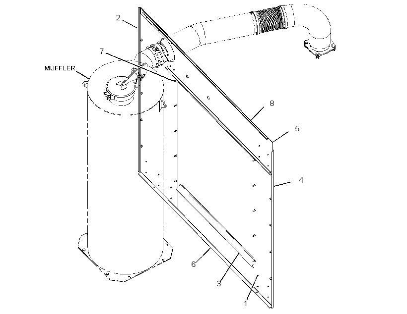 PANEL GP-SCREEN 4416944 CAT