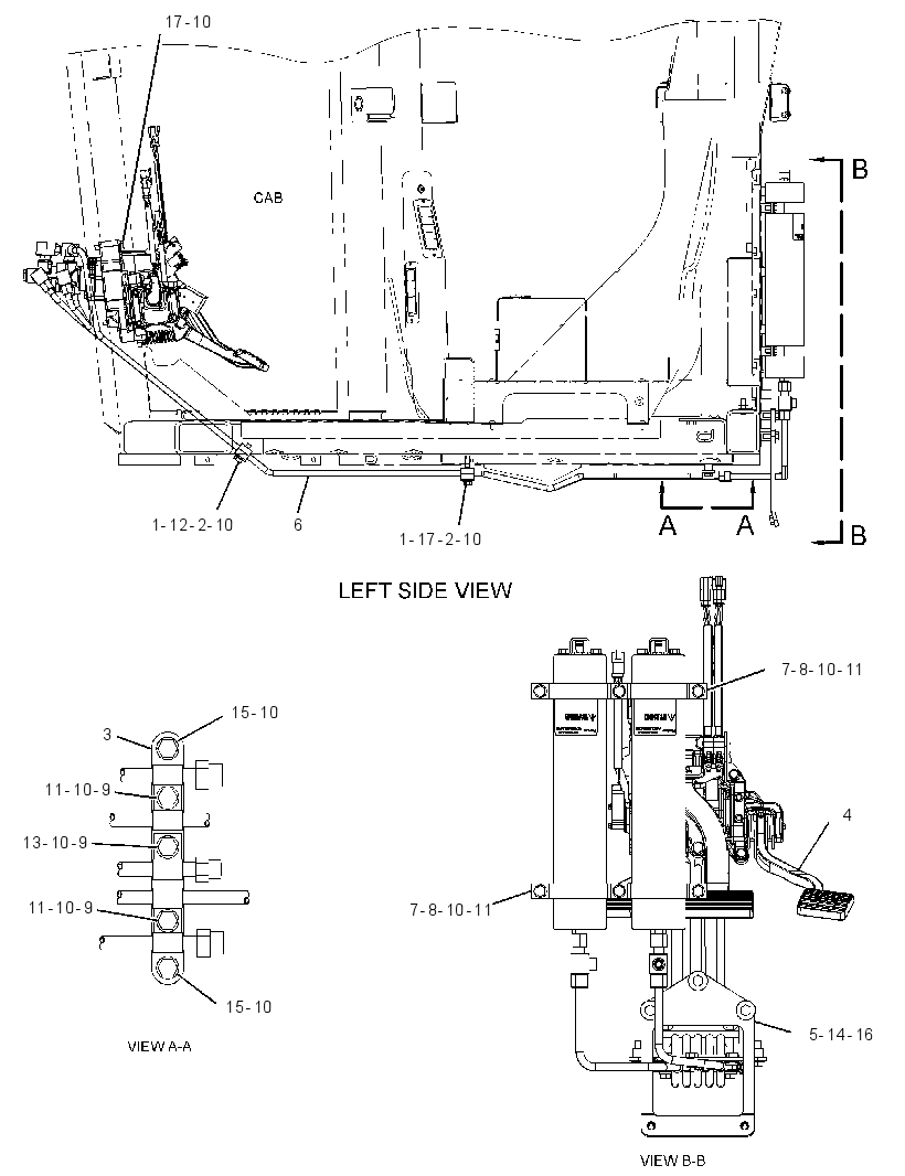 CONTROL GP-PEDAL 4259194 CAT