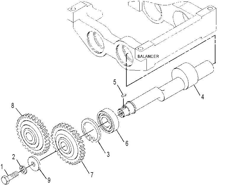 BALANCER AS 3944936 CAT