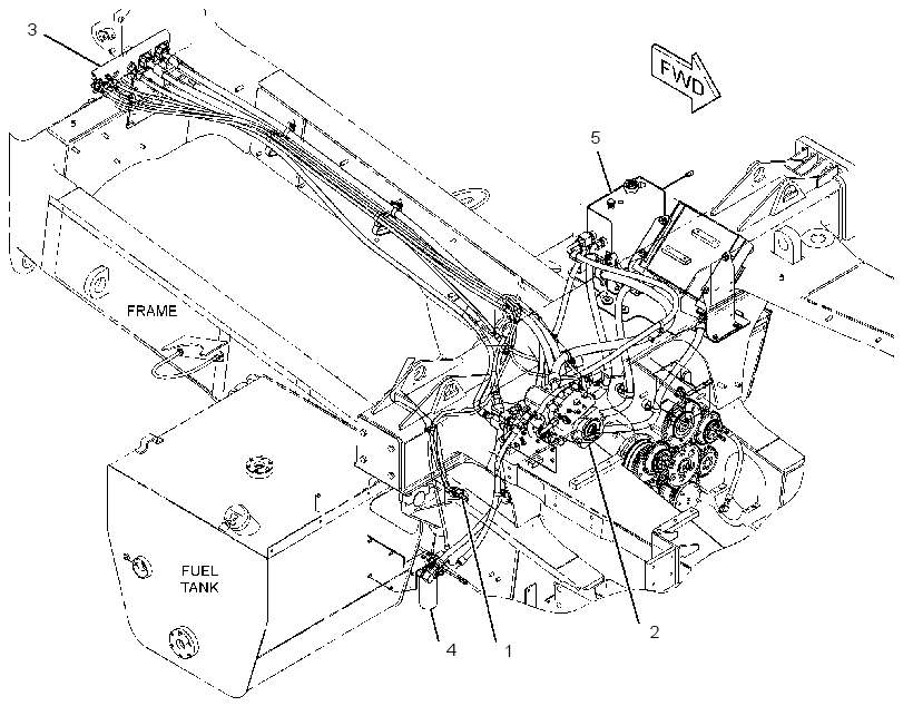 PUMP & LINES GP-HYDRAULIC 3552896 CAT