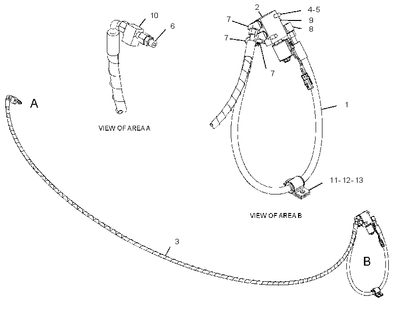 KIT-HYDRAULIC LINES 4174689 CAT