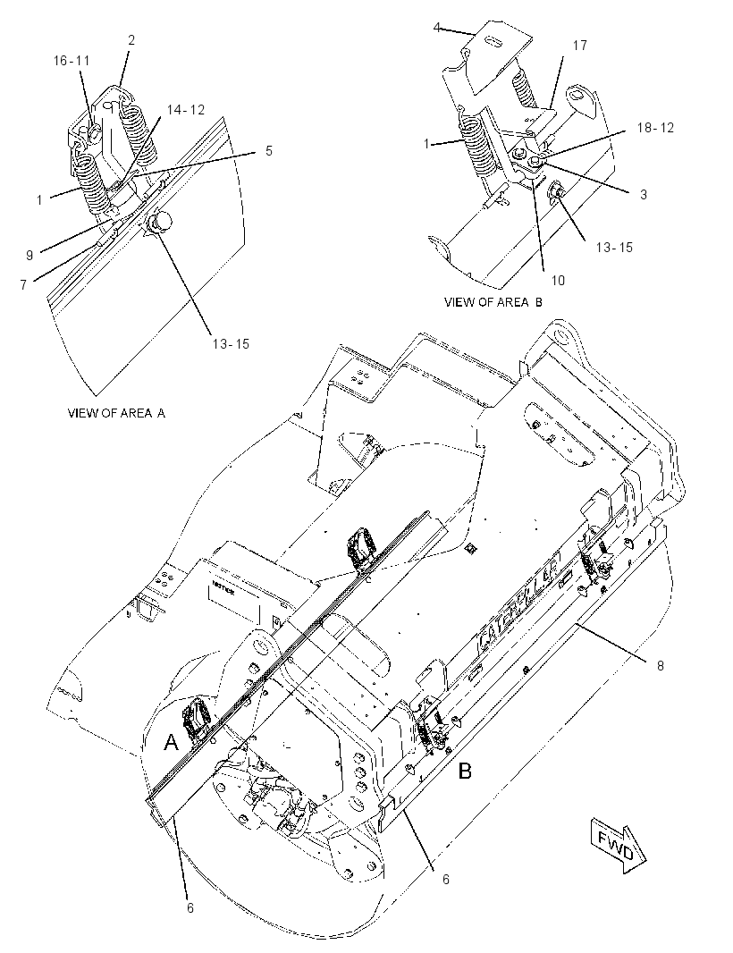 SCRAPER GP-DRUM 2610463 CAT
