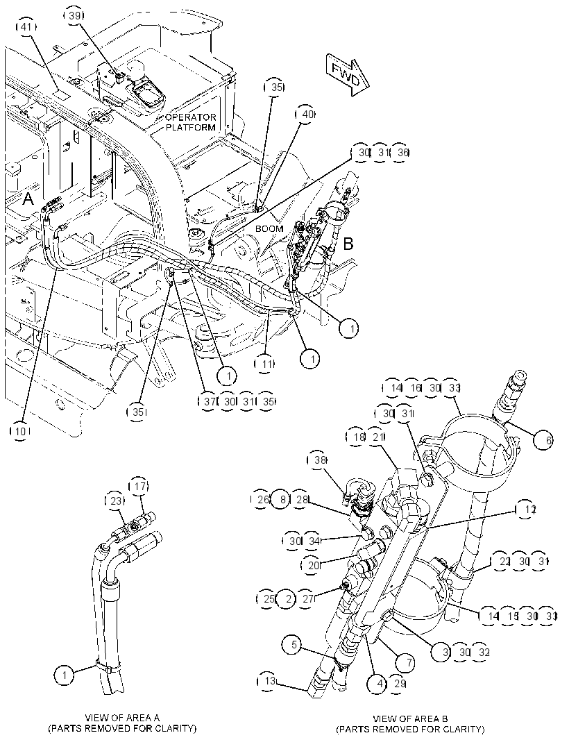 LINES GP-BOOM CHECK VALVE 4260244 CAT