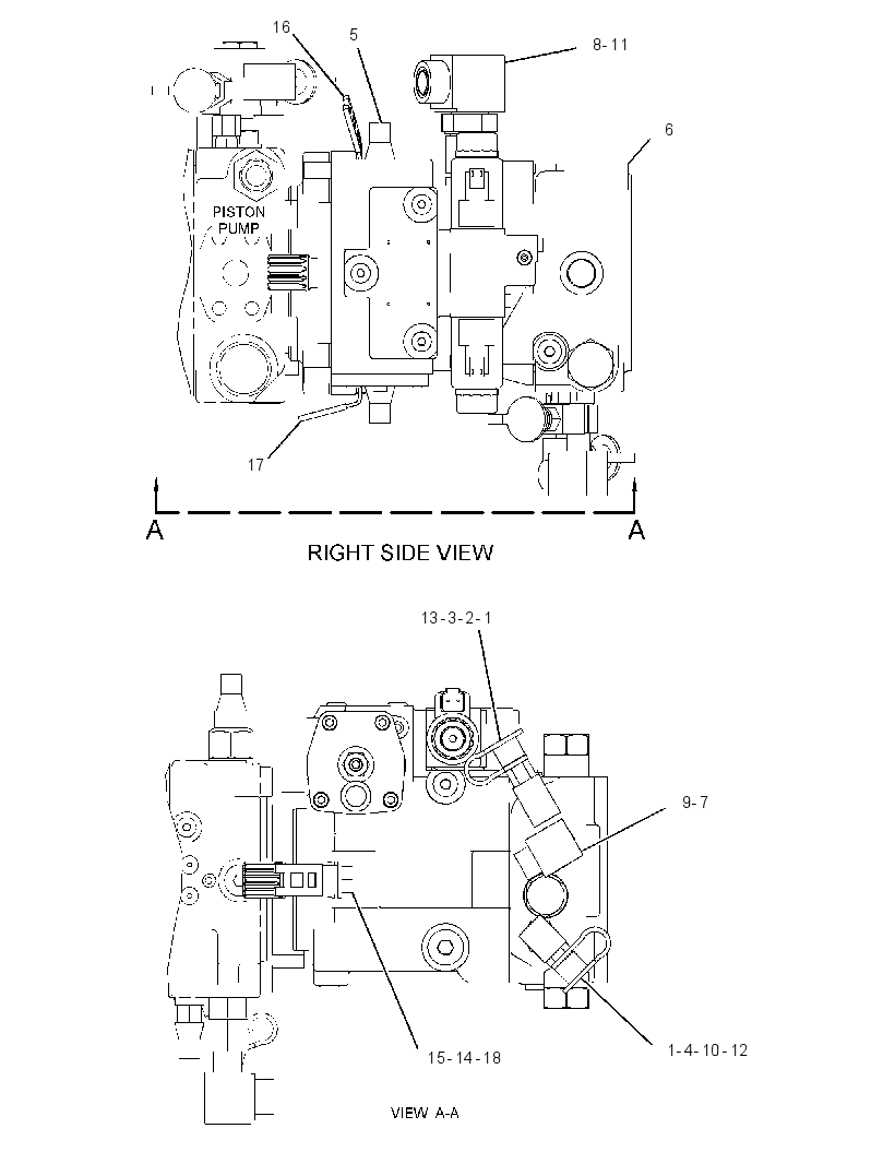 PUMP & MTG GP-PISTON & GEAR 2704405 CAT