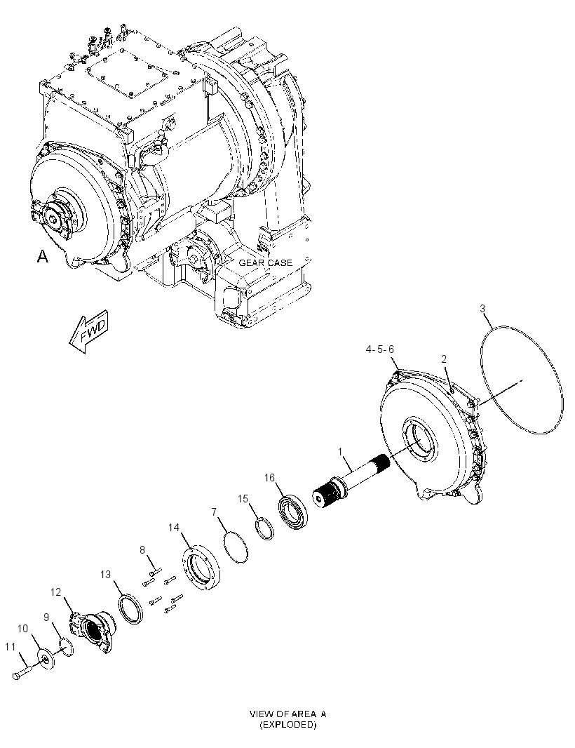 DRIVE GP-INPUT 2503219 CAT
