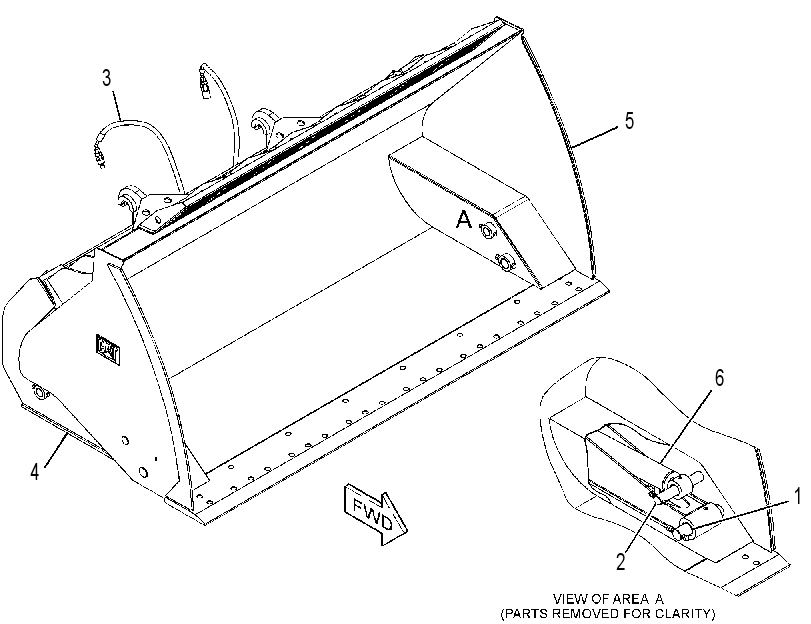 Ковш многоцелевой 3712407 CAT