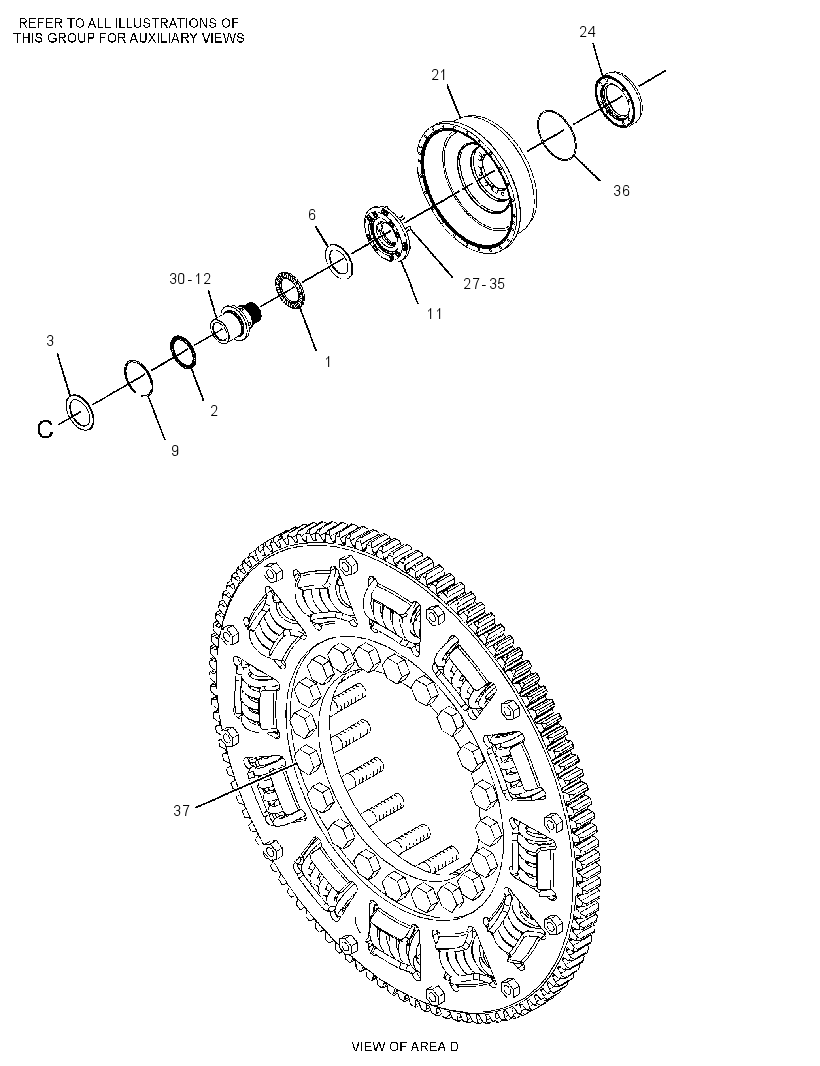 Гидротрансформатор 4190952 CAT
