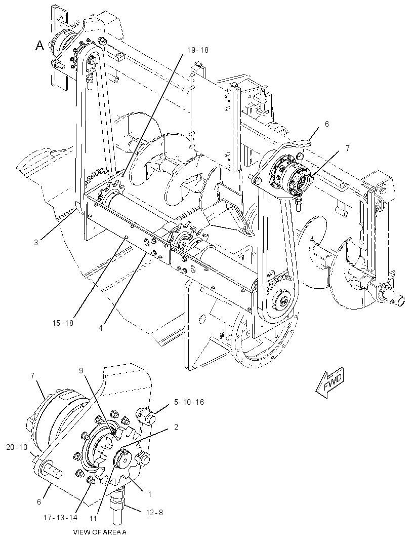 DRIVE GP-CONVEYOR 3582490 CAT