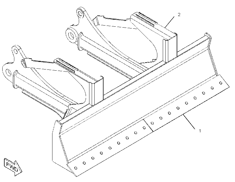 BLADE GP-DECKING 3787298 CAT