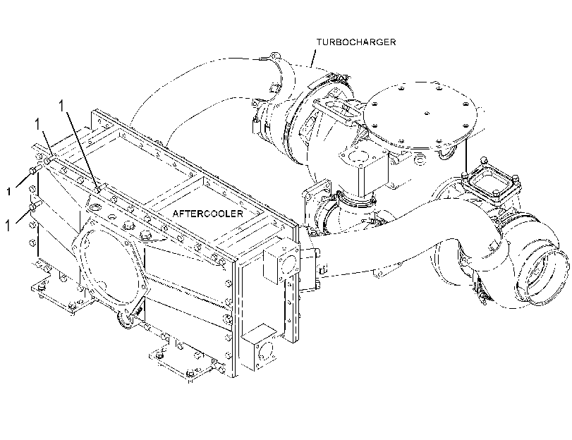 FASTENER GP-AFTERCOOLER 4327258 CAT