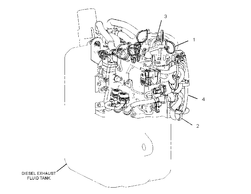 Проводка модуля AdBlue 3973817 CAT