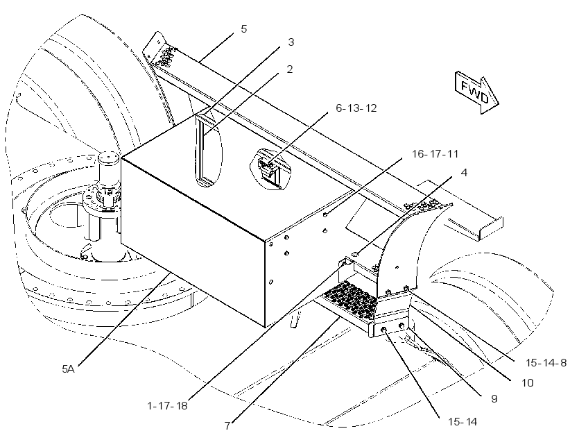 STEP GP-TOOL BOX 2836270 CAT