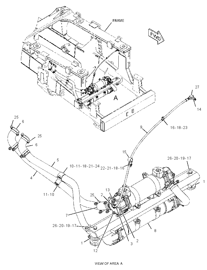 COOLER & MTG GP-HYDRAULIC OIL 3424457 CAT