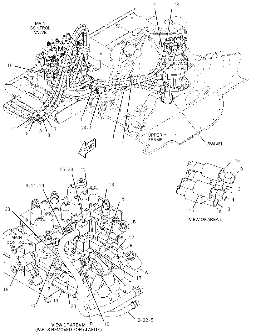 LINES GP-CONTROL 4187361 CAT