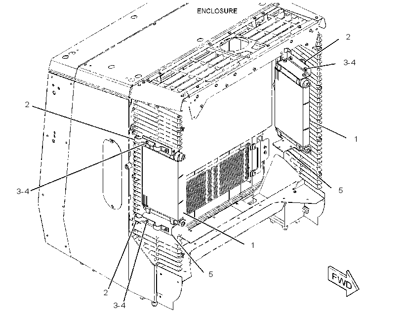 COOLER GP-AXLE OIL 3475101 CAT
