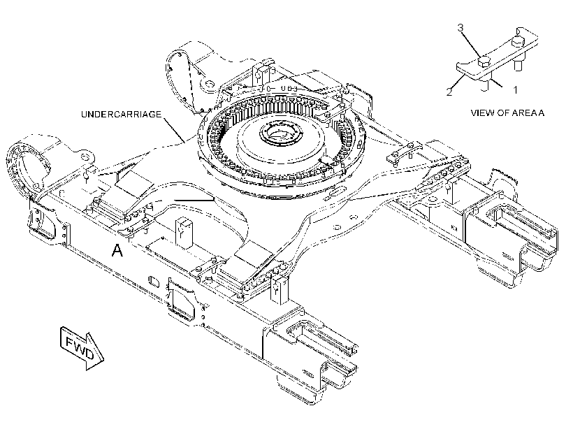 SPACER GP-UNDERCARRIAGE 3595763 CAT