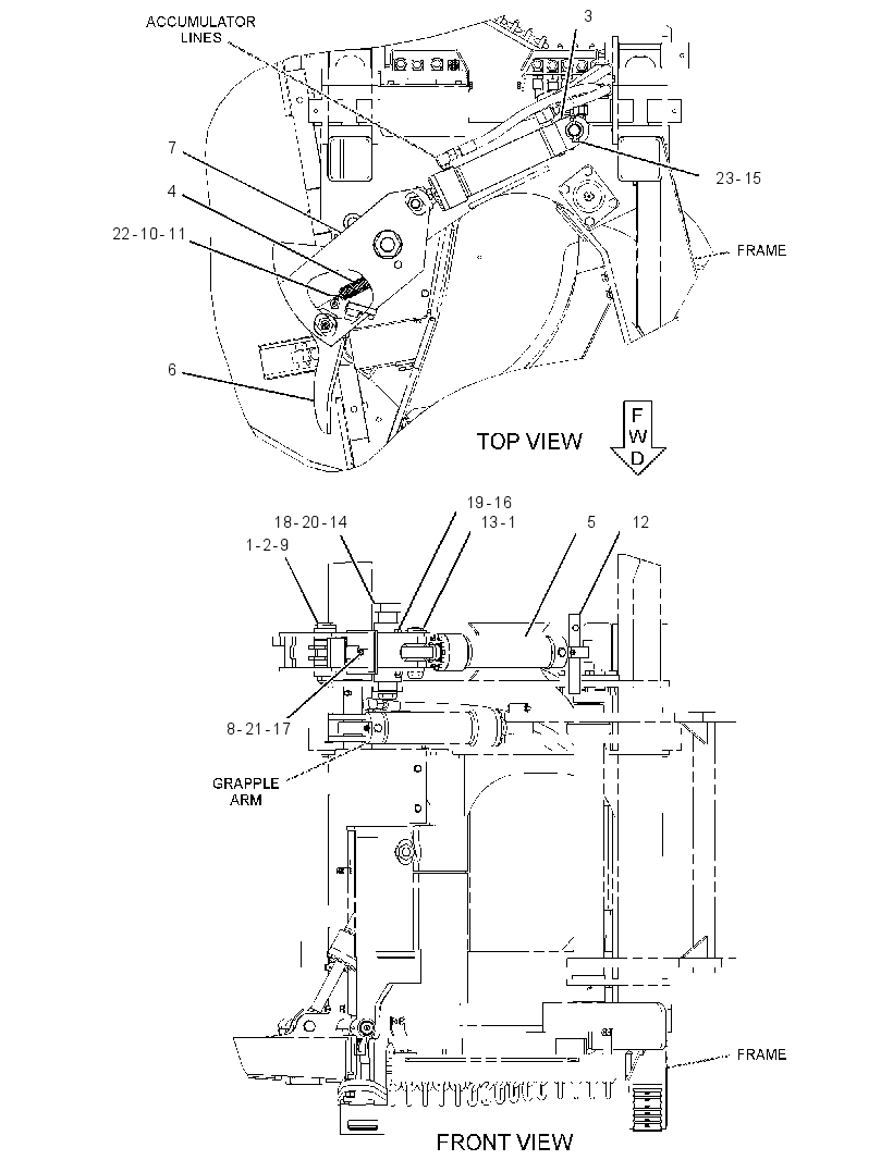 ARM GP-ACCUMULATOR 4393168 CAT