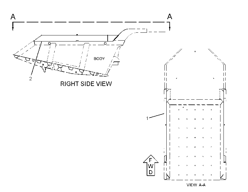 SIDEBOARD AS-BODY 3631525 CAT