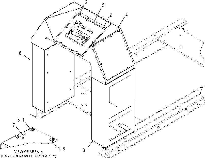 CONSOLE GP-INSTRUMENT 4416477 CAT