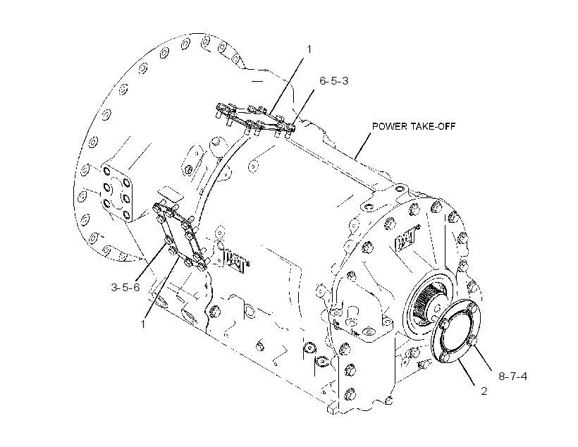 COVER GP-TRANSMISSION 3049079 CAT
