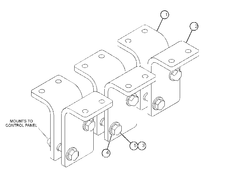 MOUNTING GP-TERMINAL STRIP 3932309 CAT