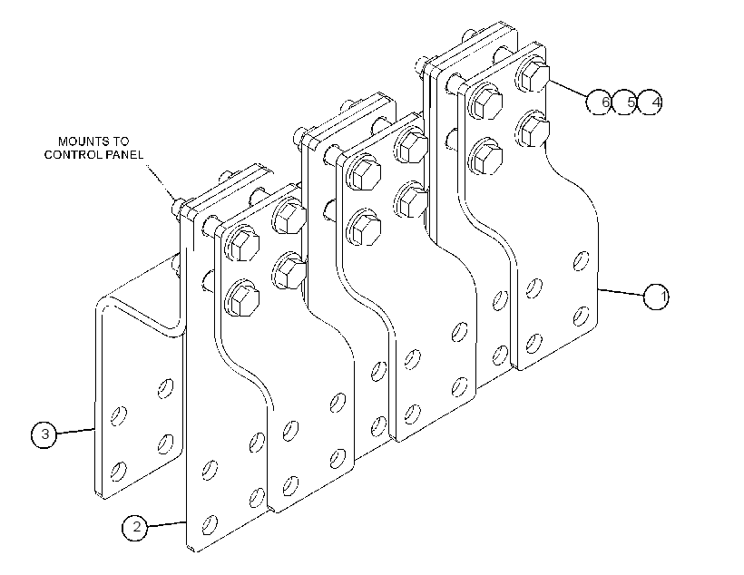 MOUNTING GP-TERMINAL STRIP 3932310 CAT