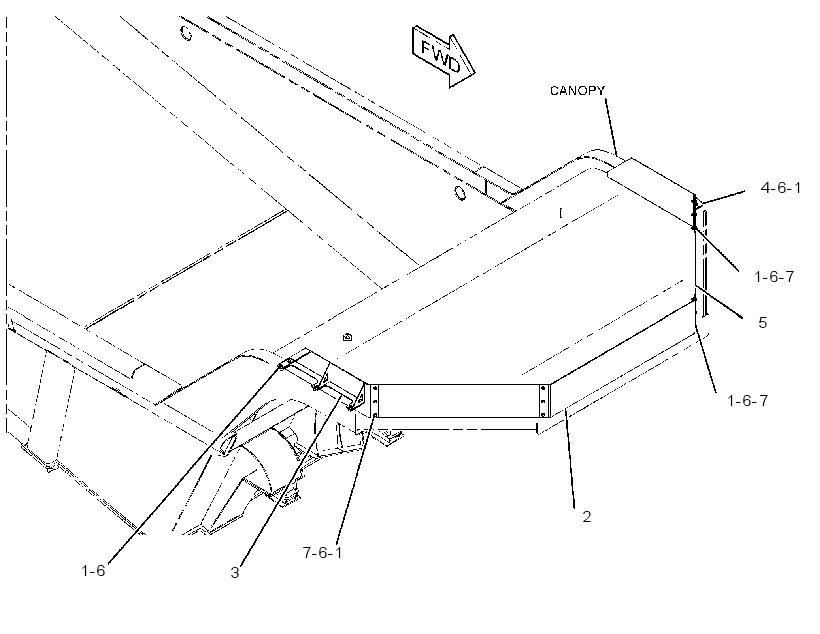 GUARD GP-CANOPY 3636370 CAT