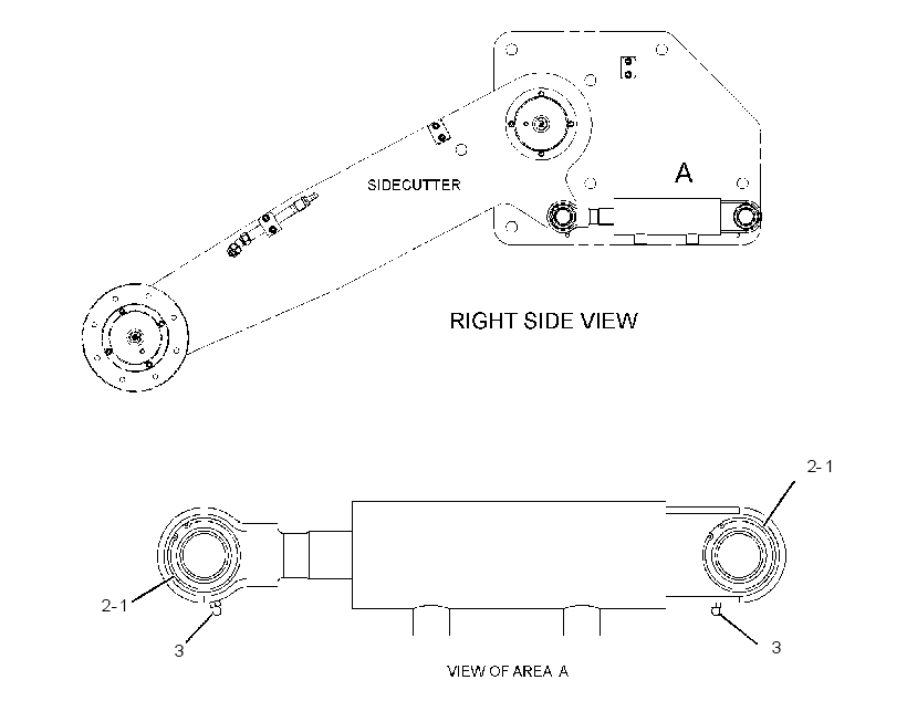 CYLINDER GP-SIDECUTTER 4232840 CAT