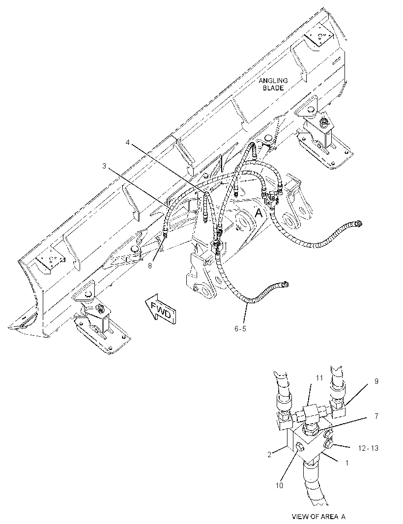LINES GP-BLADE 4443906 CAT