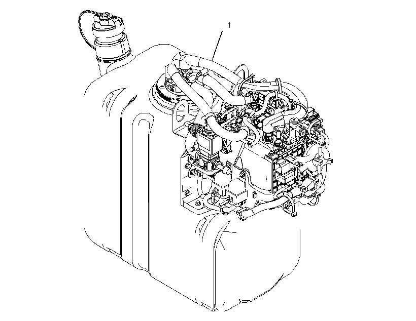 Модуль AdBlue (компоновка) 3892688 CAT
