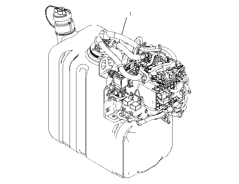 Модуль AdBlue (компоновка) 3892696 CAT