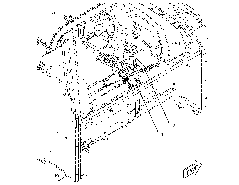 CONTROL GP-XMSN & HOIST 3479506 CAT