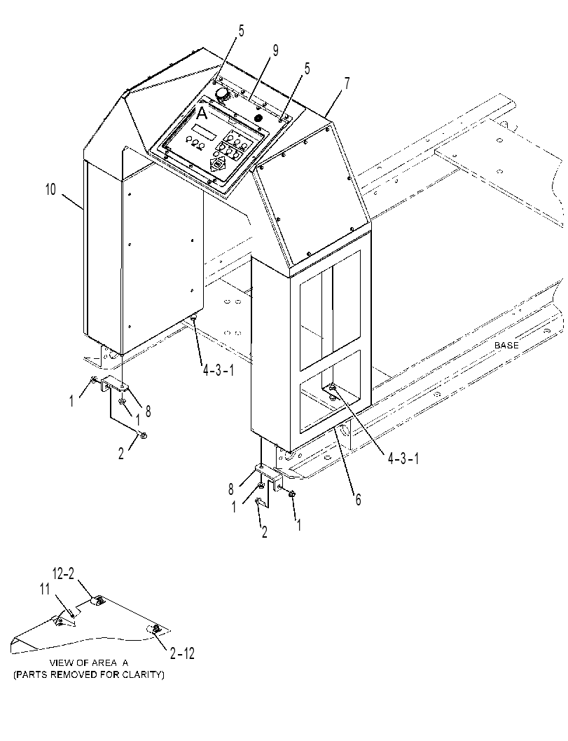 CONSOLE GP-INSTRUMENT 4326643 CAT