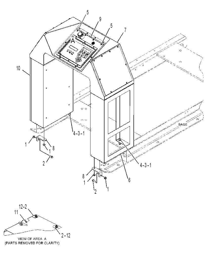 CONSOLE GP-INSTRUMENT 4326681 CAT