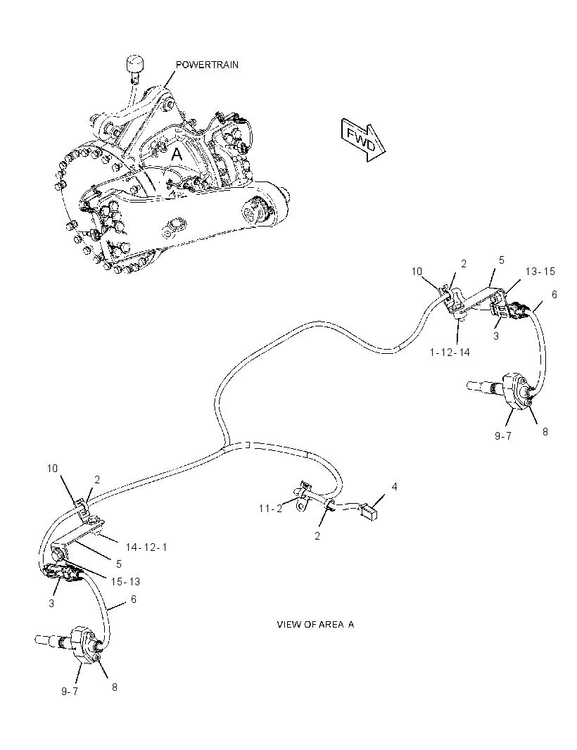 WIRING GP-TRACTION CONTROL 3103204 CAT