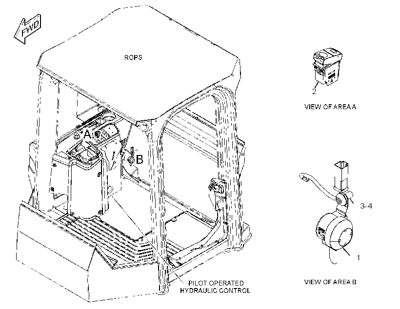 SWITCH GP-QUICK COUPLER 4154230 CAT