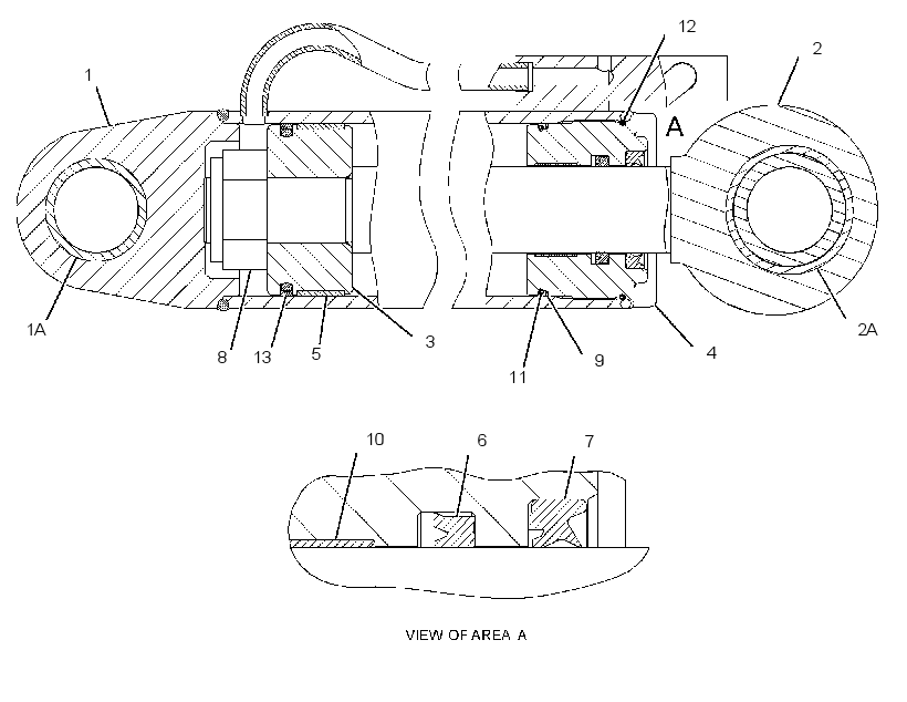 CYLINDER GP-FRAME LEVELING 2047813 CAT