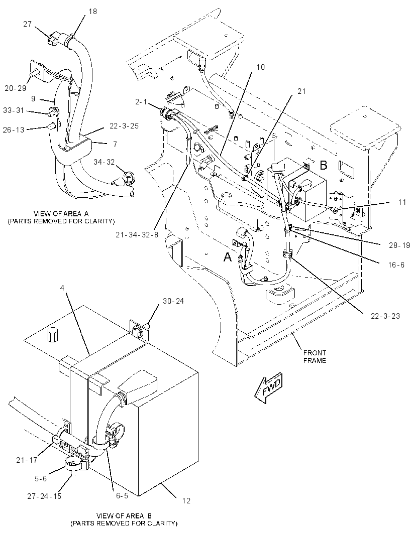 Аккумулятор с проводкой 3436055 CAT