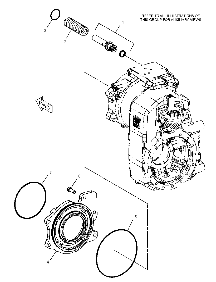 Трансмиссия 4161917 CAT