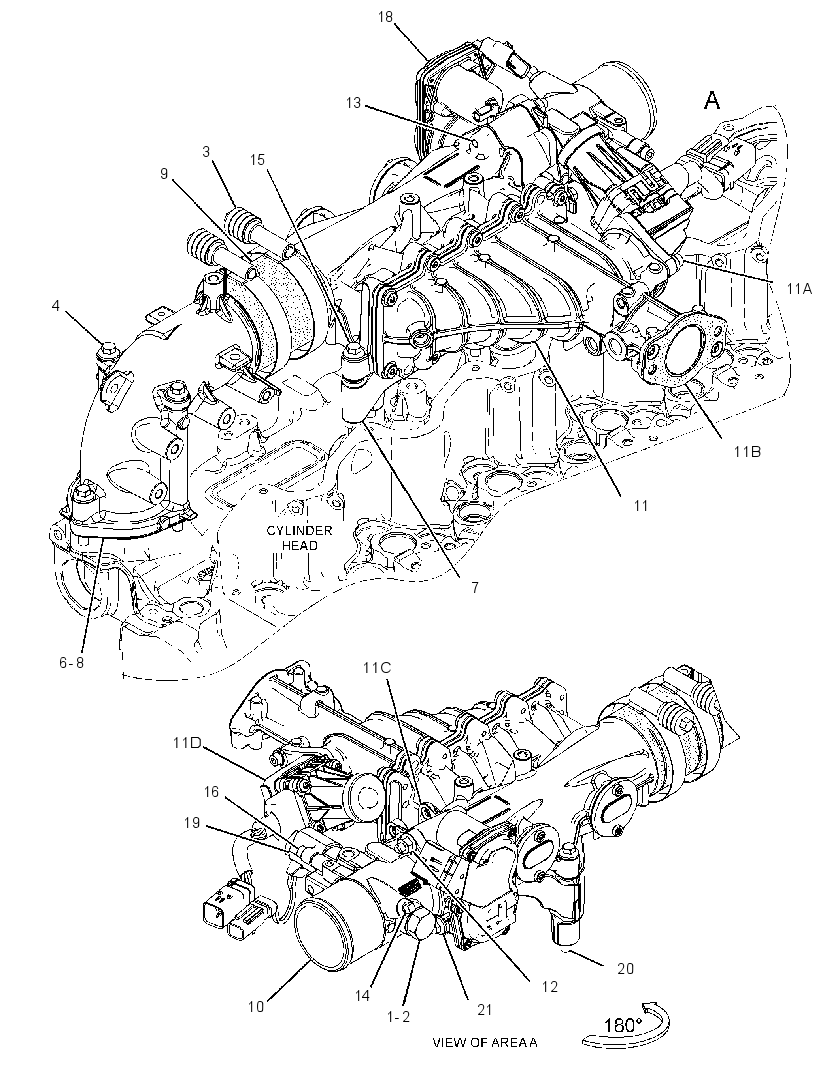 CONTROL GP-INLET AIR 3551049 CAT