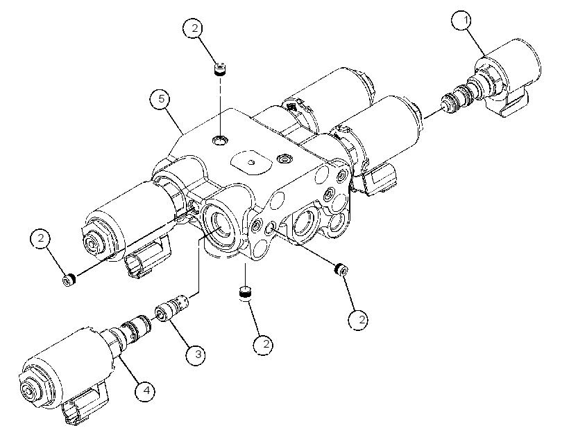 MANIFOLD & SOLENOID GP-CONTROL 3921140 CAT