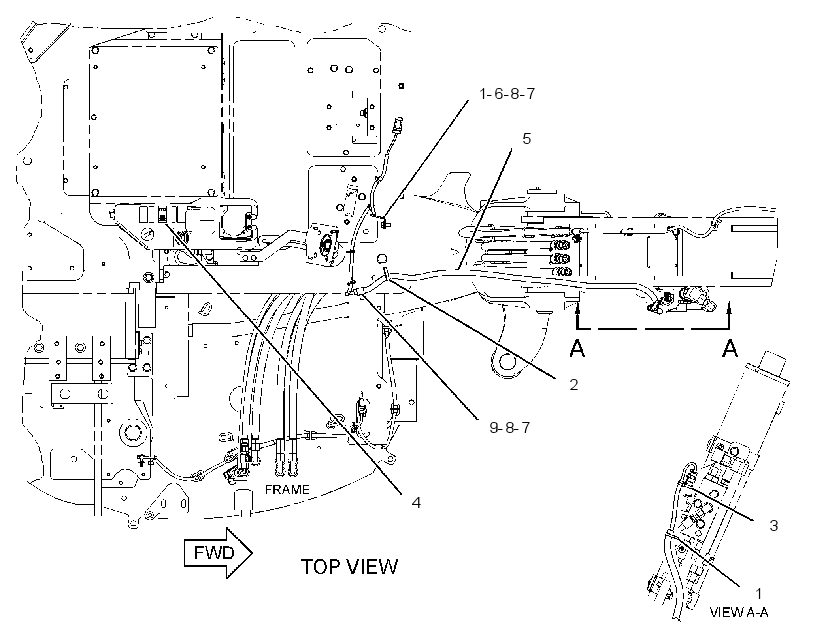 WIRING GP-OVERLOAD WARNING 4257011 CAT